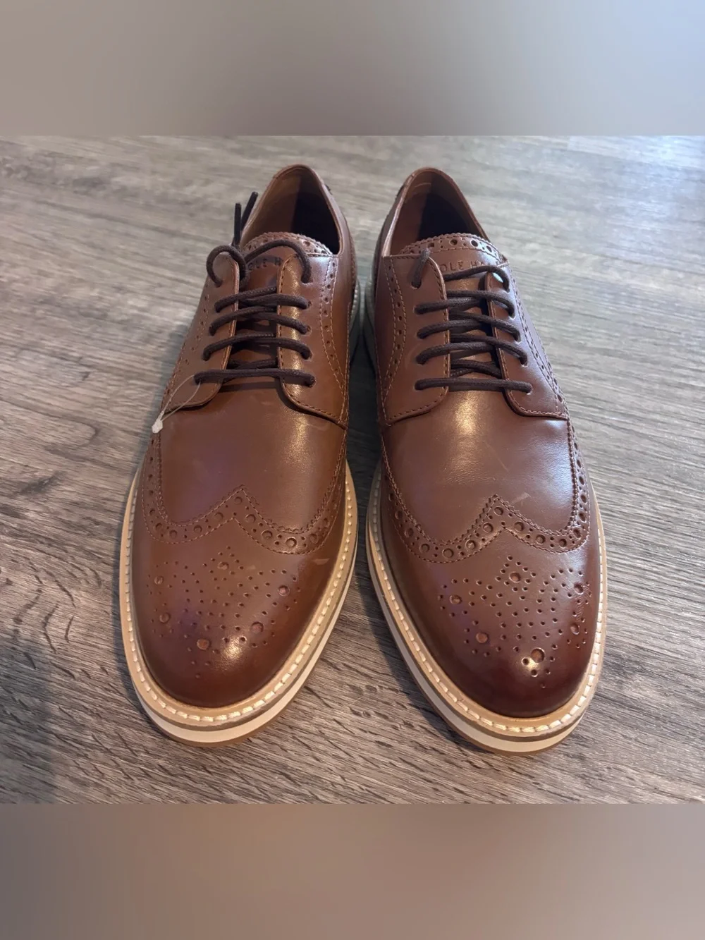 Cole Haan Morse Grand Wingtip Oxford  Mens Size 9.5  Brand New without box.